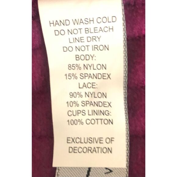 Midnight Velvet Bra Size 34C - Picture 4 of 6